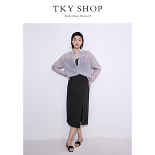 半身裙女 10H1SA08I215 SHOP TKY