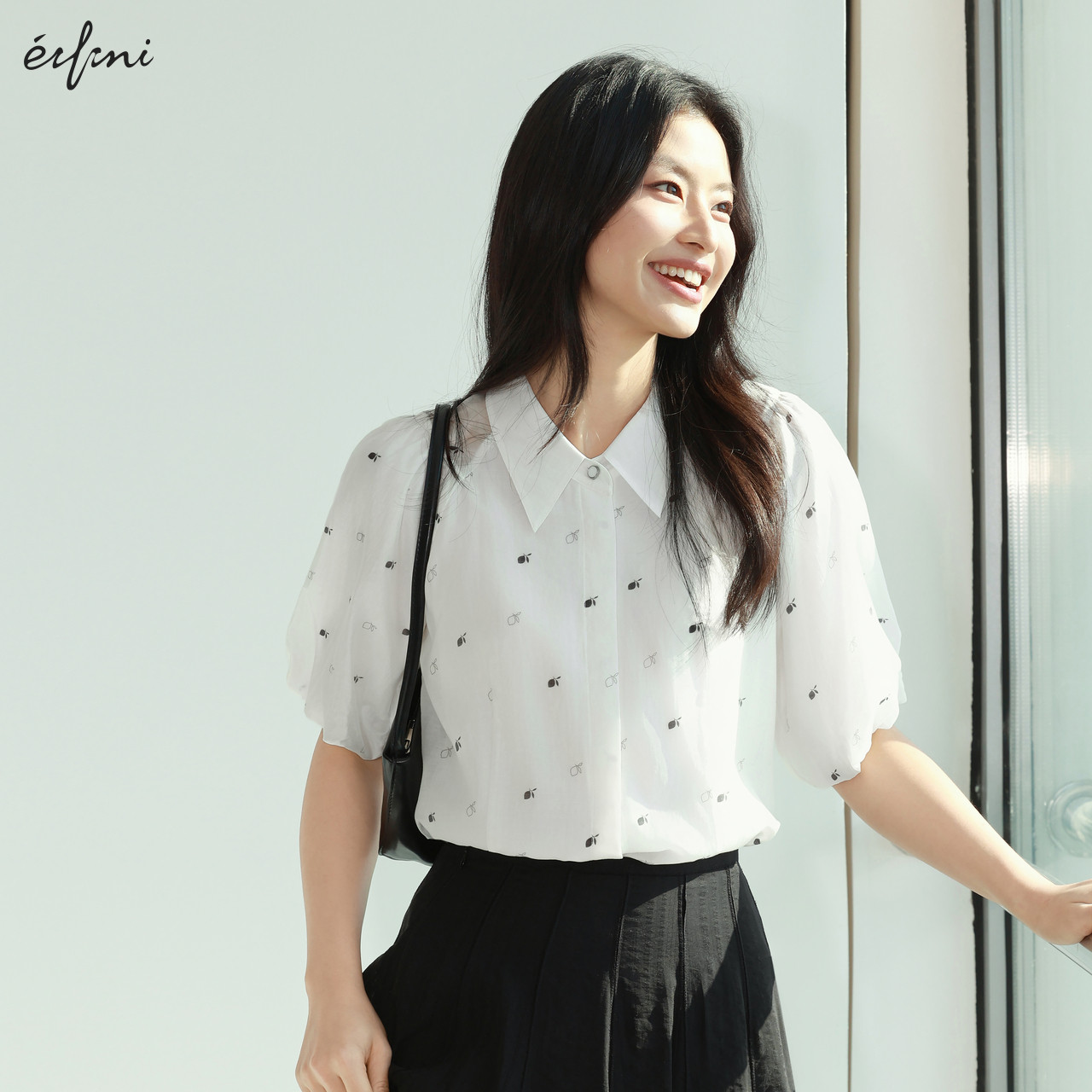 伊芙丽女士休闲时尚衬衫1F4421522