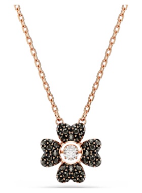 Idyllia 黑色幸运草链坠 5714901