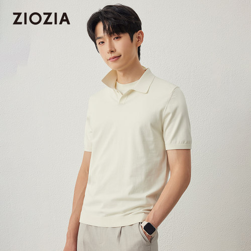 ZIOZIA通勤男装POLO衫短袖ZEQE2244A