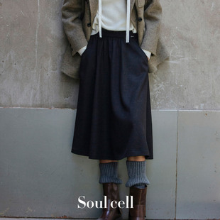 SOUL CELL苏昔2025冬腰裙