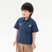 马拉丁儿童男童短袖 衬衫