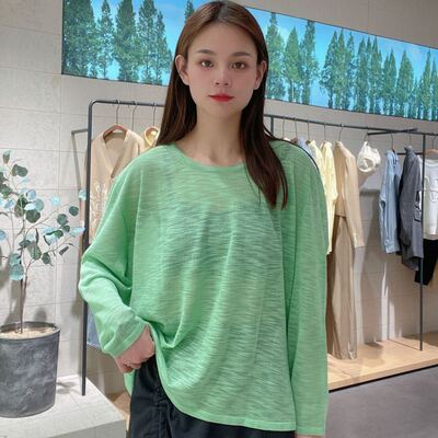 古木夕羊 女士圆领宽松薄款针织衫GS3100306