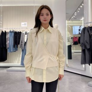 太平鸟女士简约时尚 A1CAE432L 衬衫