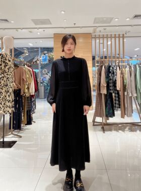 FEIZI菲姿女士时尚简约连衣裙F3F446