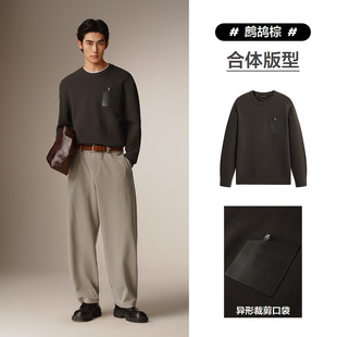 商场同款 针织衫 太平鸟男装 款 毛衣男B1EBF4238 2025年冬季