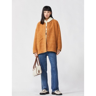 GS2700712古木夕羊GMXY口袋设计呢料外套