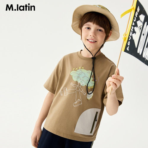 马拉丁儿童上衣 男童 短袖T恤