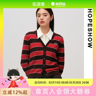 HOPESHOW红袖针织89125330125