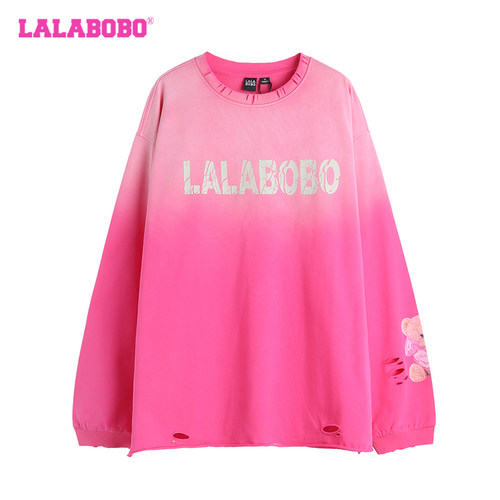 拉拉波波女士简约休闲卫衣LBDC-WSDT26