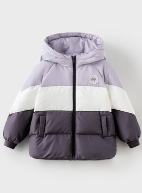 戴维贝拉女童羽绒服儿童外套2024冬装童装亲子DK4243321