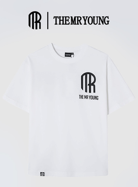 THEMRYOUNG密特扬 潮牌大LOGO印花简约短袖T恤男女21MY1MTA901