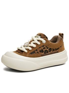 织物/牛剖层革女鞋CBX20