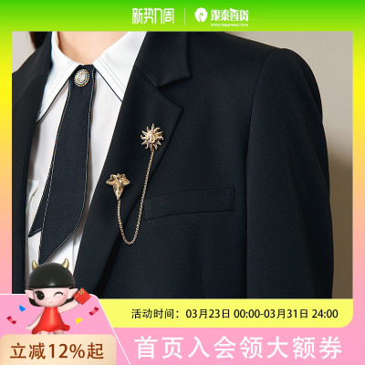 DESIGNICE迪赛尼斯女装秋装短款西装外套D21307D7618