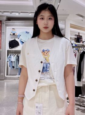 Teenie Weenie女士简约时尚马甲TTVW252303W