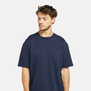 T恤A8605 Levi 针织休闲短袖 美式 0006 s25年男士