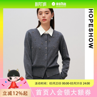 HOPESHOW红袖针织89125300130