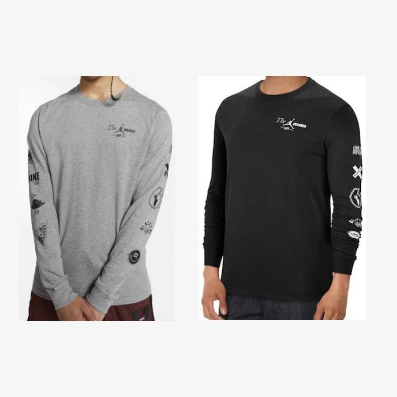 正品现货飞人乔丹aj欧美码上衣