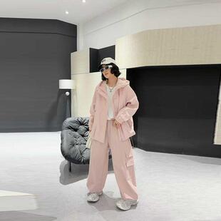 胖MM减龄连帽拉链长袖上衣加肥大码女装宽松2026早春新款百搭外套