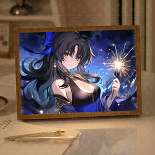 鸣潮秧秧周边灯光画摆件手办生日礼物镜子吧唧立牌相框小夜灯装饰