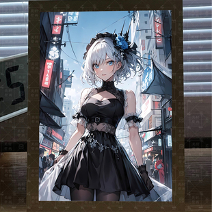 鸣潮散华周边灯光画小夜灯蓝牙音箱音响手办摆件镜子吧唧立牌装饰