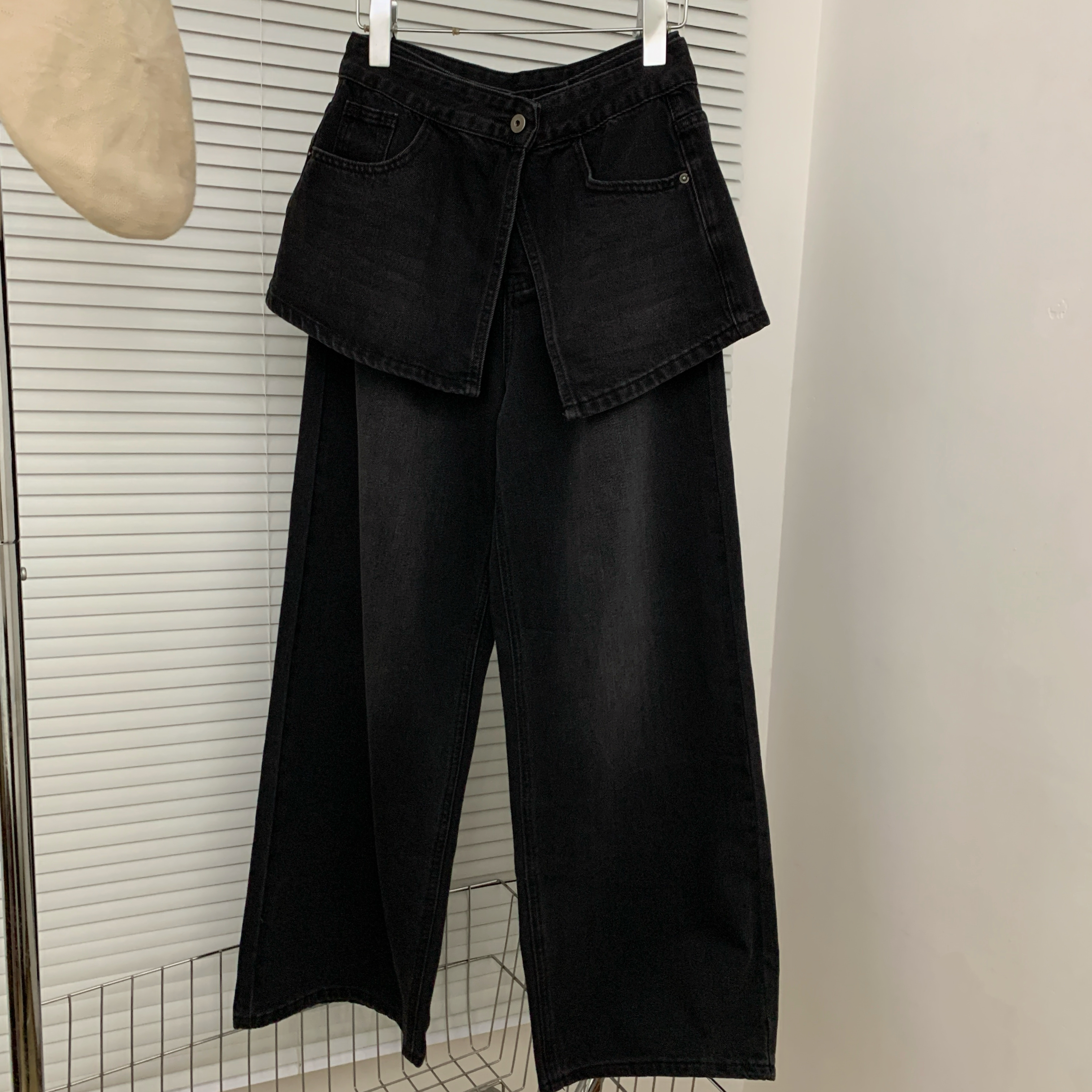直筒裤女裤休闲裤阔腿裤显瘦裤子