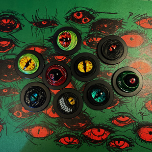 创意小众设计磁吸手机气囊支架Mag Safe通用伸缩折叠粘贴ins夜光