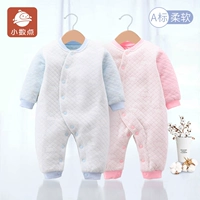 小数点 Детское стеганое осеннее базовое боди подходит для мужчин и женщин для девочек для новорожденных