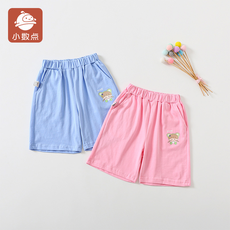 小数点短裤纯棉5分裤夏季新款