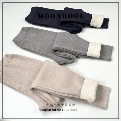 男大童加绒鲨鱼裤青少年保暖打底