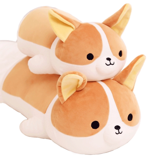 柯基玩偶屁股凉感抱枕女生睡觉公仔床上娃娃柴犬毛绒玩具生日礼物