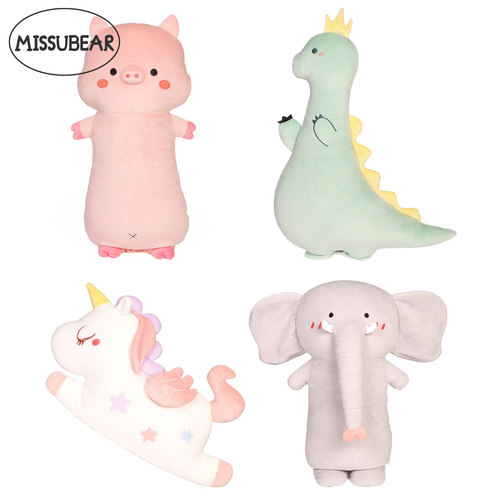 小马娃娃猪玩偶恐龙独角兽公仔