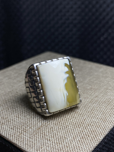 天然和田玉戒指女款玉石指环男款玉戒指玉戒圈玉石指环