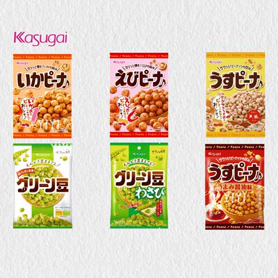 日本直邮春日井鱿鱼虾味脆皮花生