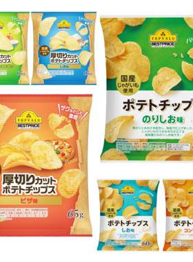 日本直邮永旺超市薯片马铃薯零食