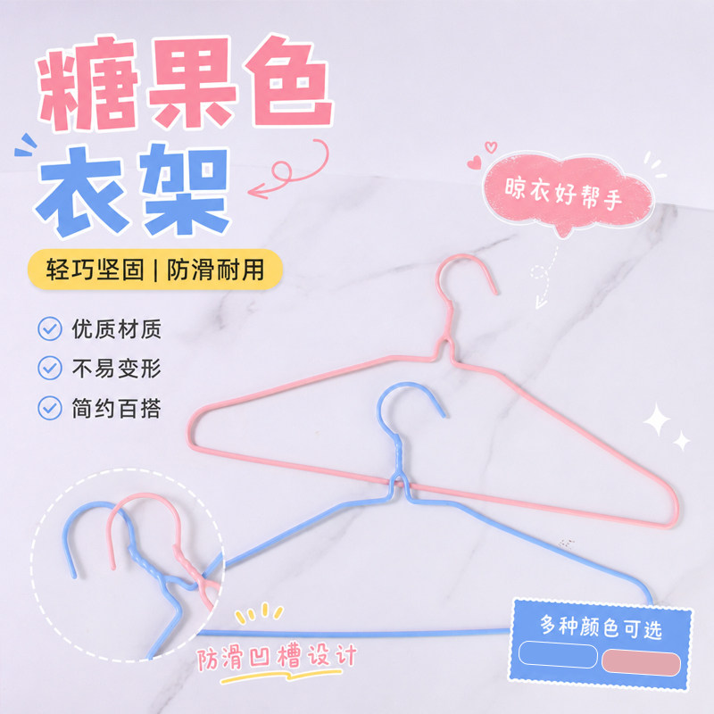 工厂加粗衣架清仓甩卖中图片