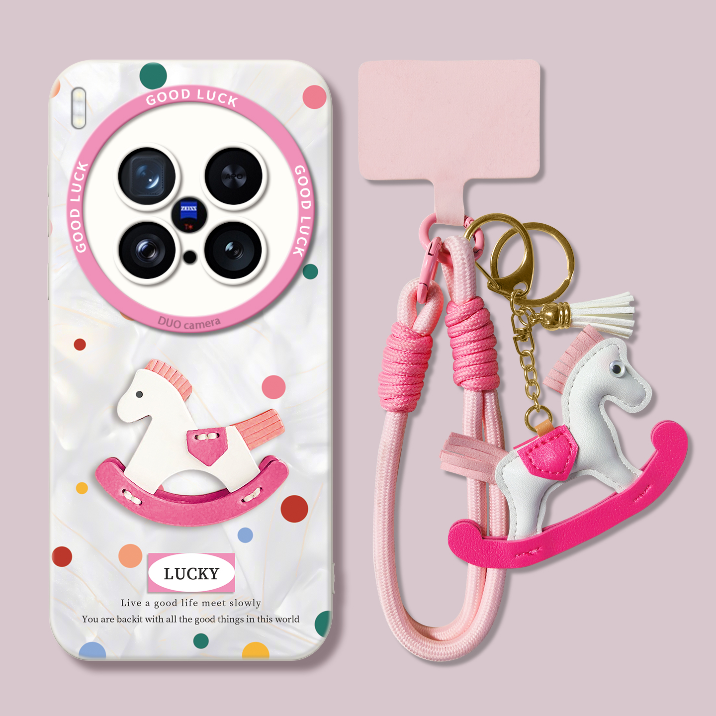 适用iqoo15手机壳全系列甜美女