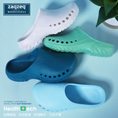檀赫新款 软底沙滩鞋 凉拖鞋 男女透气防滑居家拖鞋 浴室拖鞋 ZaqZeq
