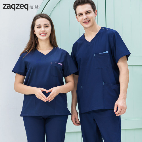ZaqZeq皮肤管理师药店医美工作服