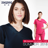 手术衣服护士洗手服分体套装 ZaqZeq 檀赫手术衣医生服手术室短袖