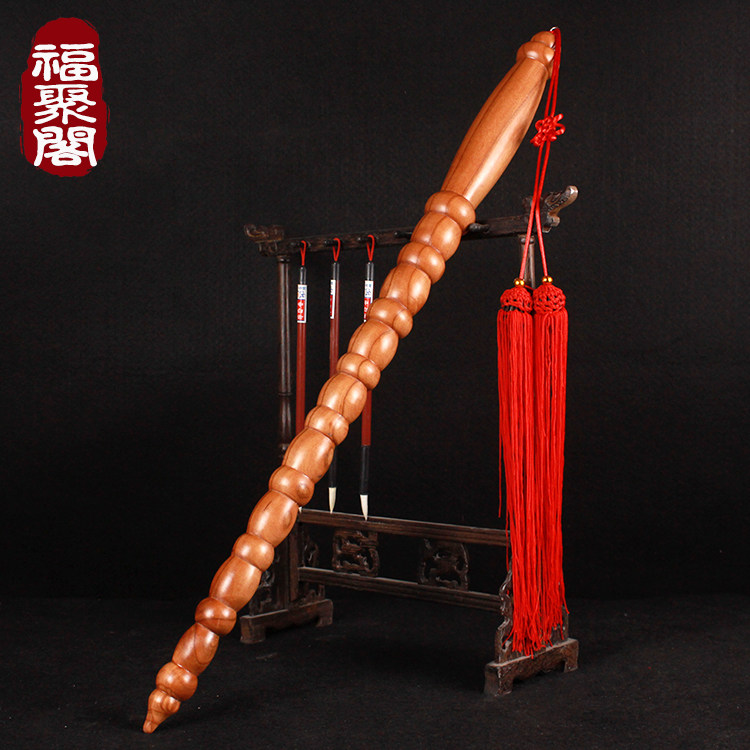 桃木姜子牙九节鞭法器挂件打神鞭