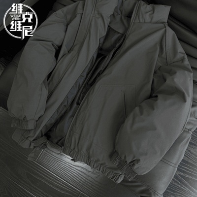 飞行员夹克棉服男士冬季美式潮牌痞帅宽松棒球服加棉加厚棉衣外套