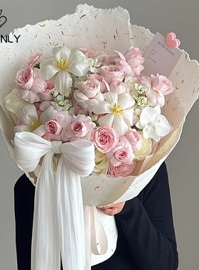 玛拉的花园Myra's Garden玫瑰花束仿真花送女朋友送闺蜜生日七夕