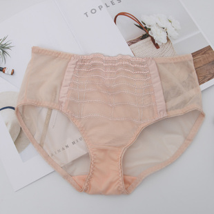 6081K 阿裳 性感蕾丝透明提臀女士内裤 中腰轻薄贴肤三角裤