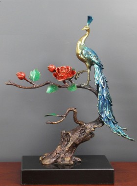 纯铜客厅桌面摆件日常送礼工艺