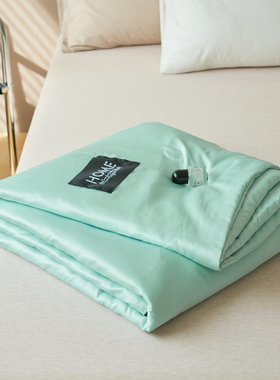 冰丝空调被夏凉被水洗夏被可机洗丝滑薄被子春秋款单双人夏天夏季