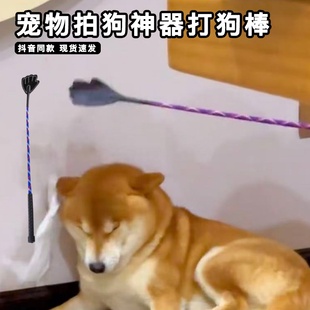 宠物拍狗神器打狗棒小巴掌训练狗犬鞭子彷真手掌拍不伤的打狗棍