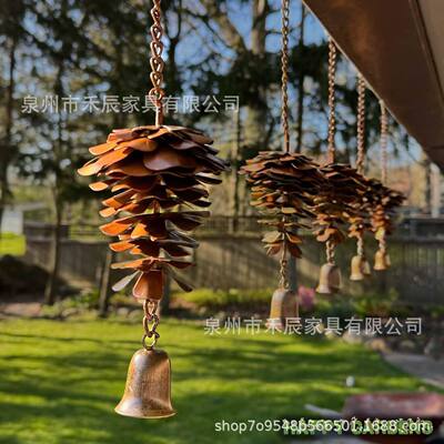 跨境爆品复活节松果风铃E