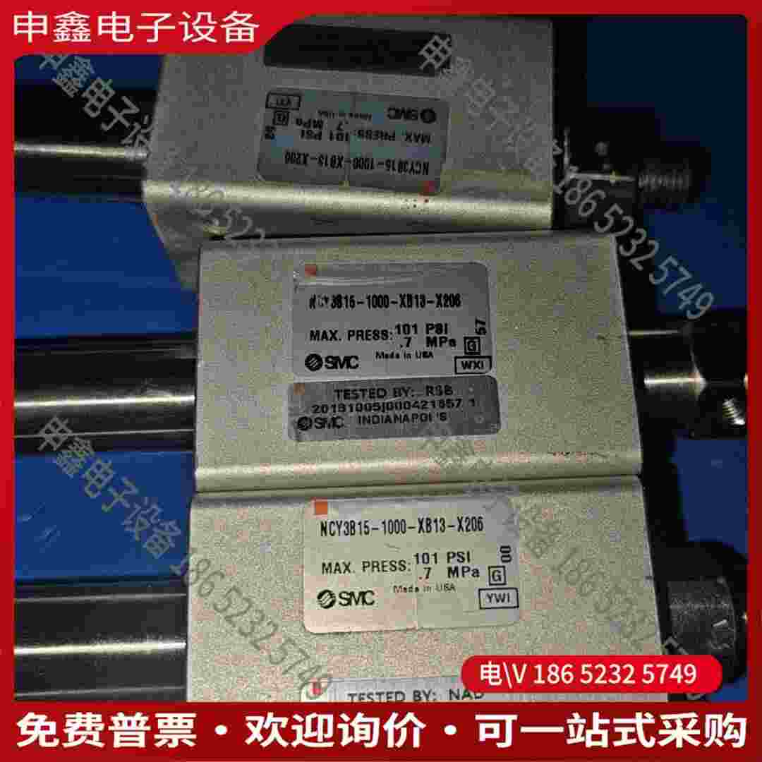 拍前询价：SMC无杆气缸 NCY3B15-1000-XB13-X206