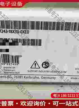 拍前询价：6GK7243-1BX30-0XE0SIMENS未拆封